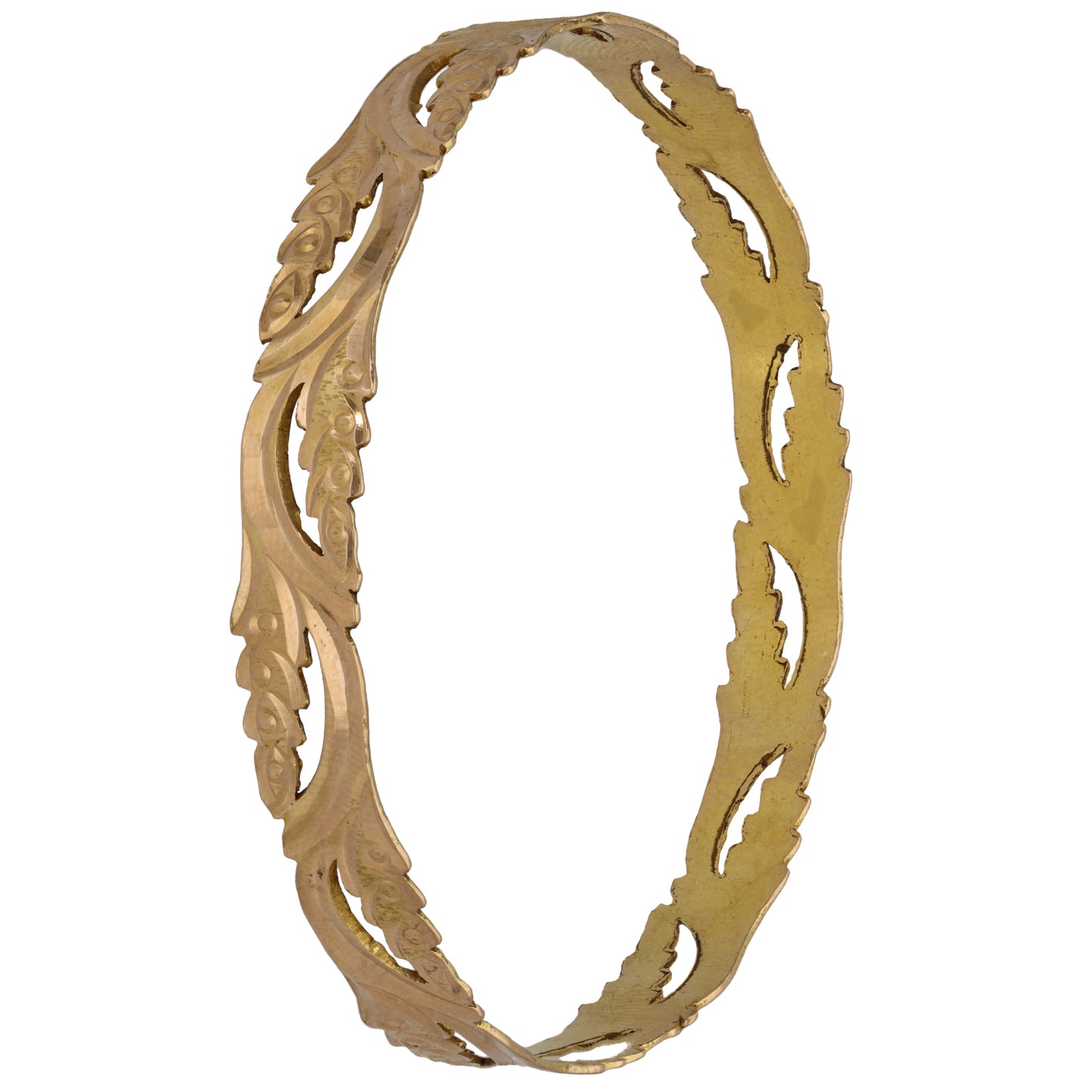 18ct Gold Alternative Bangle