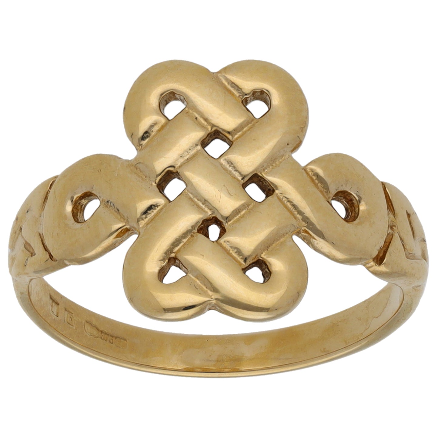 9ct Gold Alternative Ring Size R