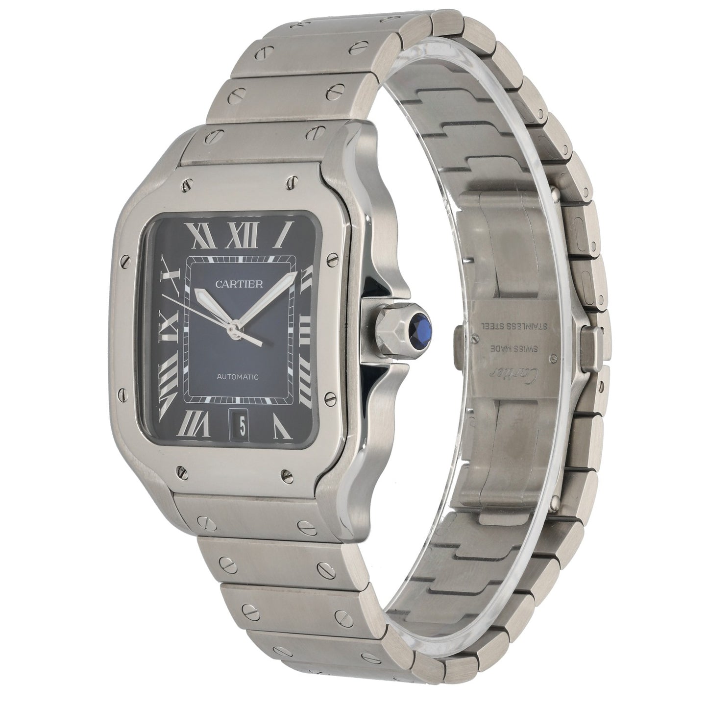 Cartier Santos WSSA0030 39.8mm Stainless Steel Watch