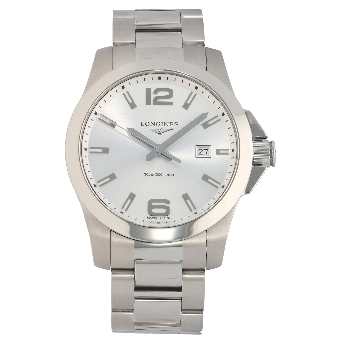 Longines Conquest L3.760.4 43mm Stainless Steel Watch