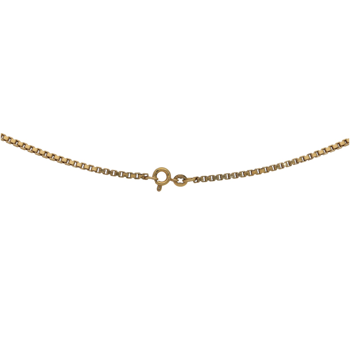 9ct Gold Box Chain 16"