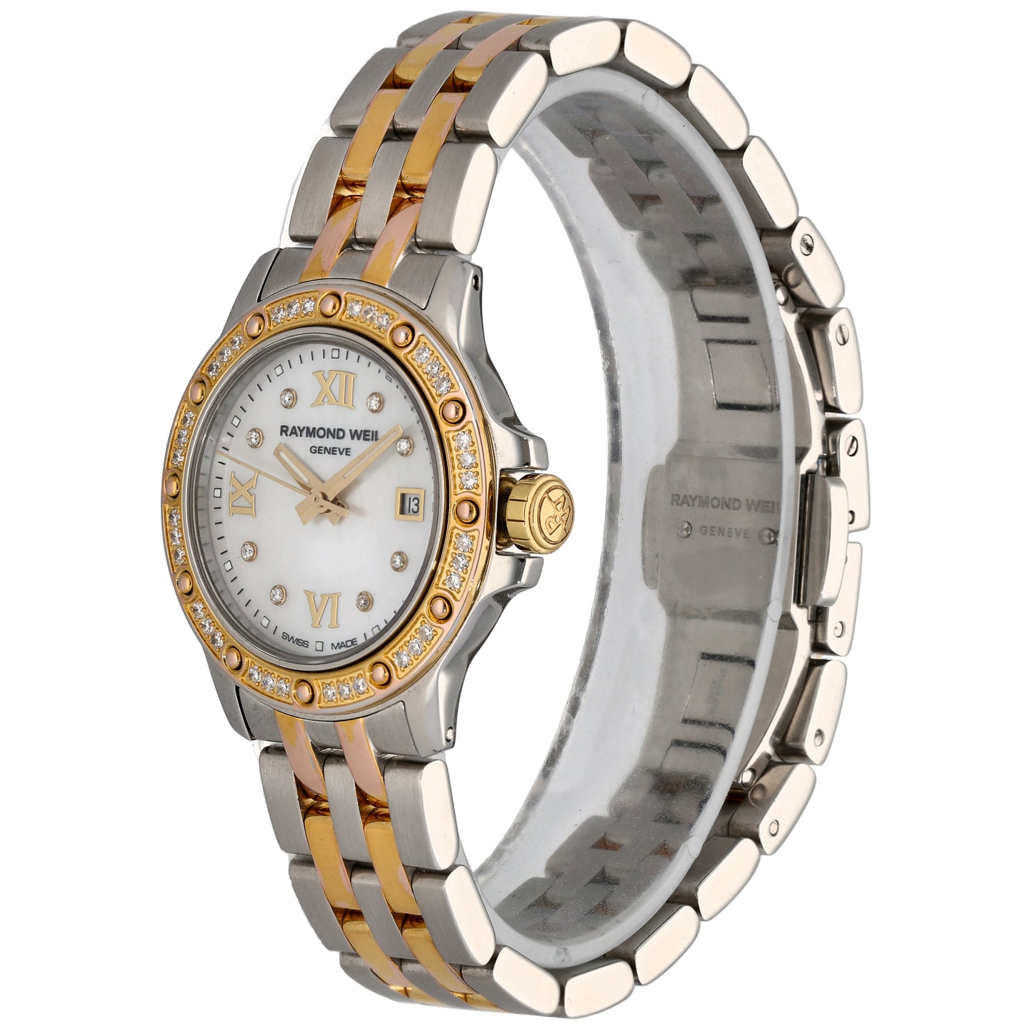 Raymond Weil Tango 5399 28mm Bi-Colour Watch