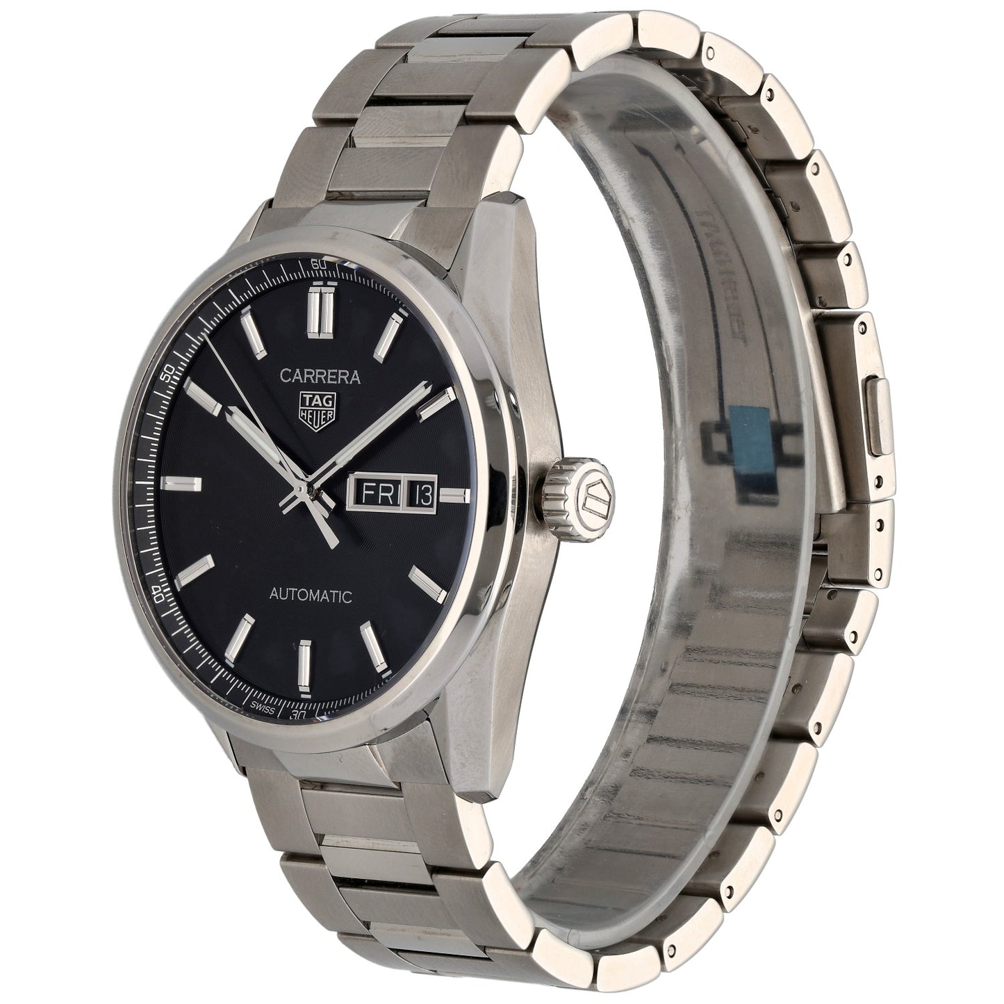 Tag Heuer Carrera WBN2010 41mm Stainless Steel Watch