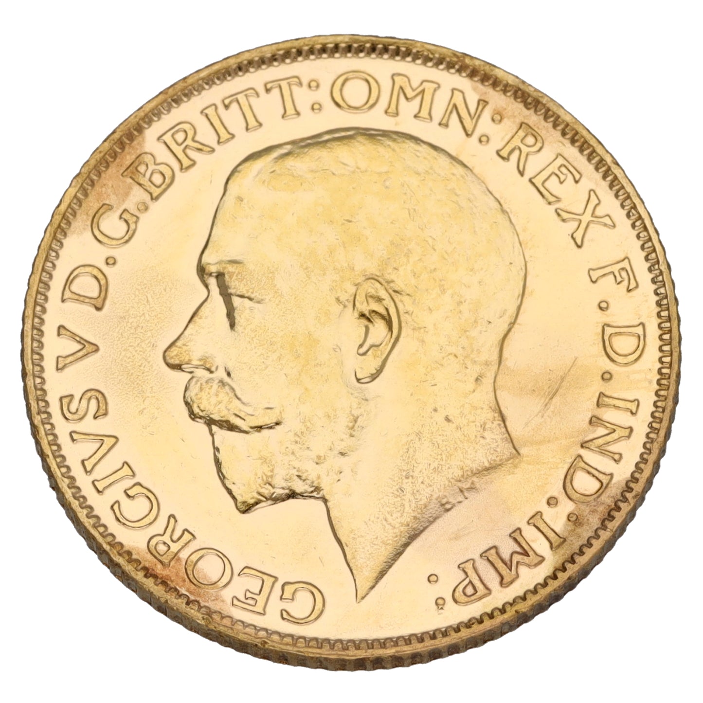 22ct Gold King George V Full Sovereign Coin 1911
