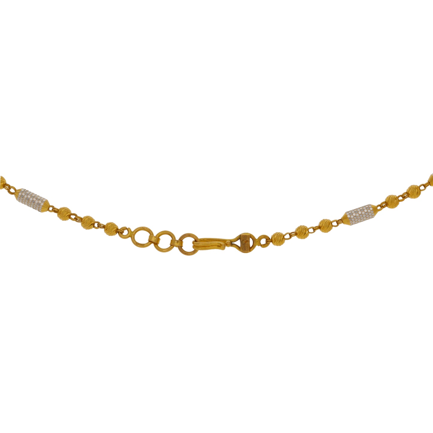 22ct Bicolour Gold Other Chain 18"