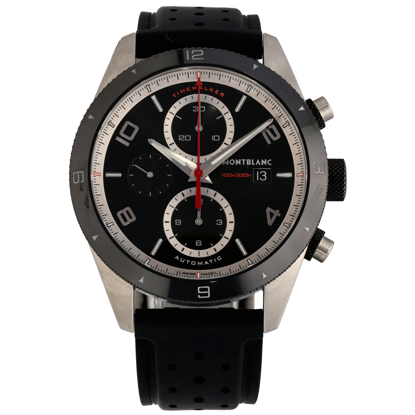 Montblanc Timewalker 7424 44mm Stainless Steel Watch