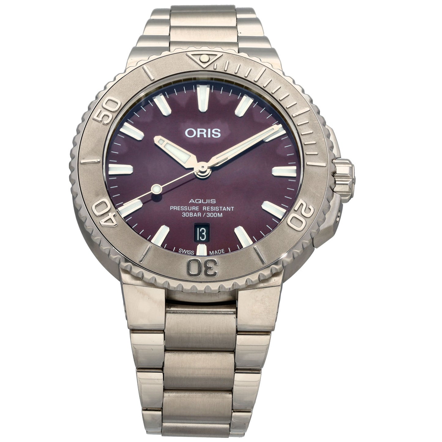 Oris Aquis 7766 41.5mm Stainless Steel Watch