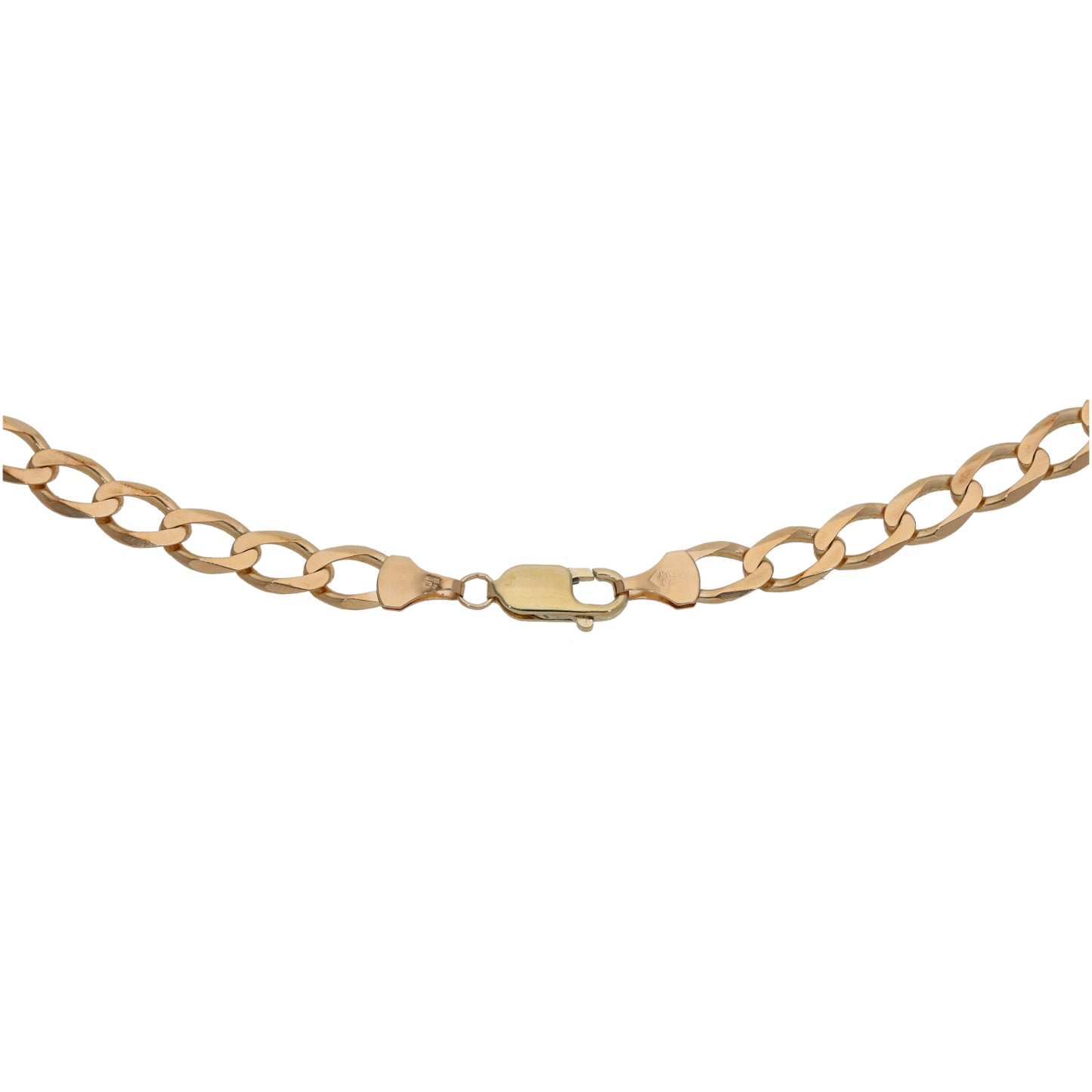 9ct Gold Curb Chain 20"