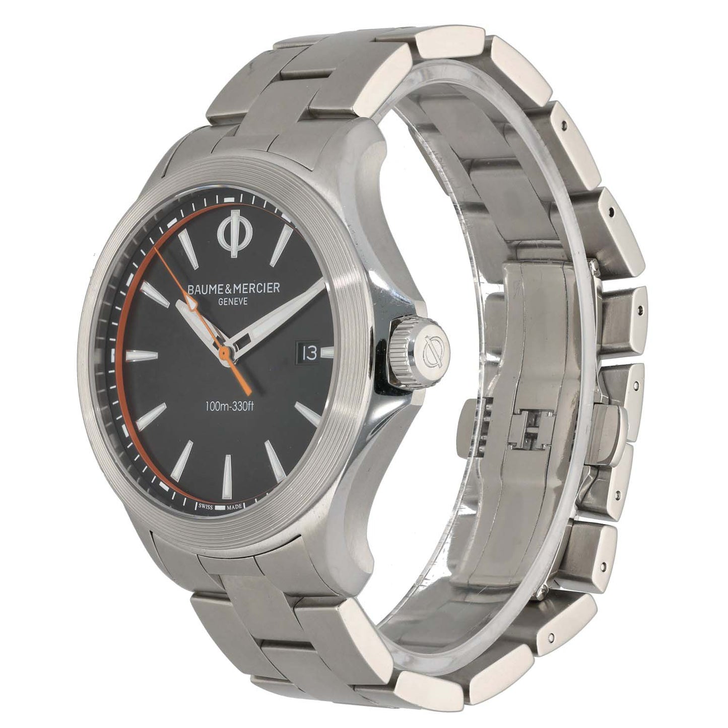 Baume Et Mercier Clifton Club 65841 42mm Stainless Steel Watch