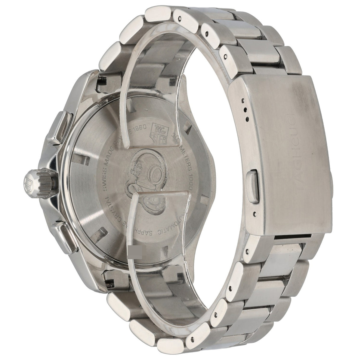 Tag Heuer Aquaracer CAF2012, with 43mm stainless steel case and link bracelet