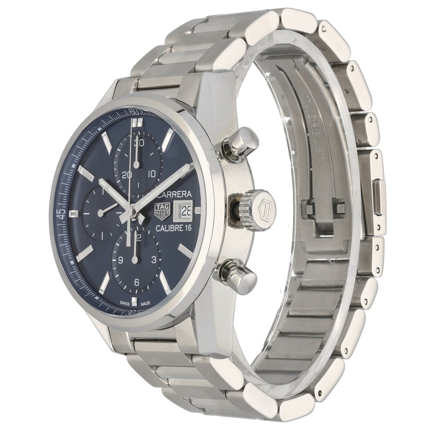 Tag Heuer Carrera CBK2112 41mm Stainless Steel Watch