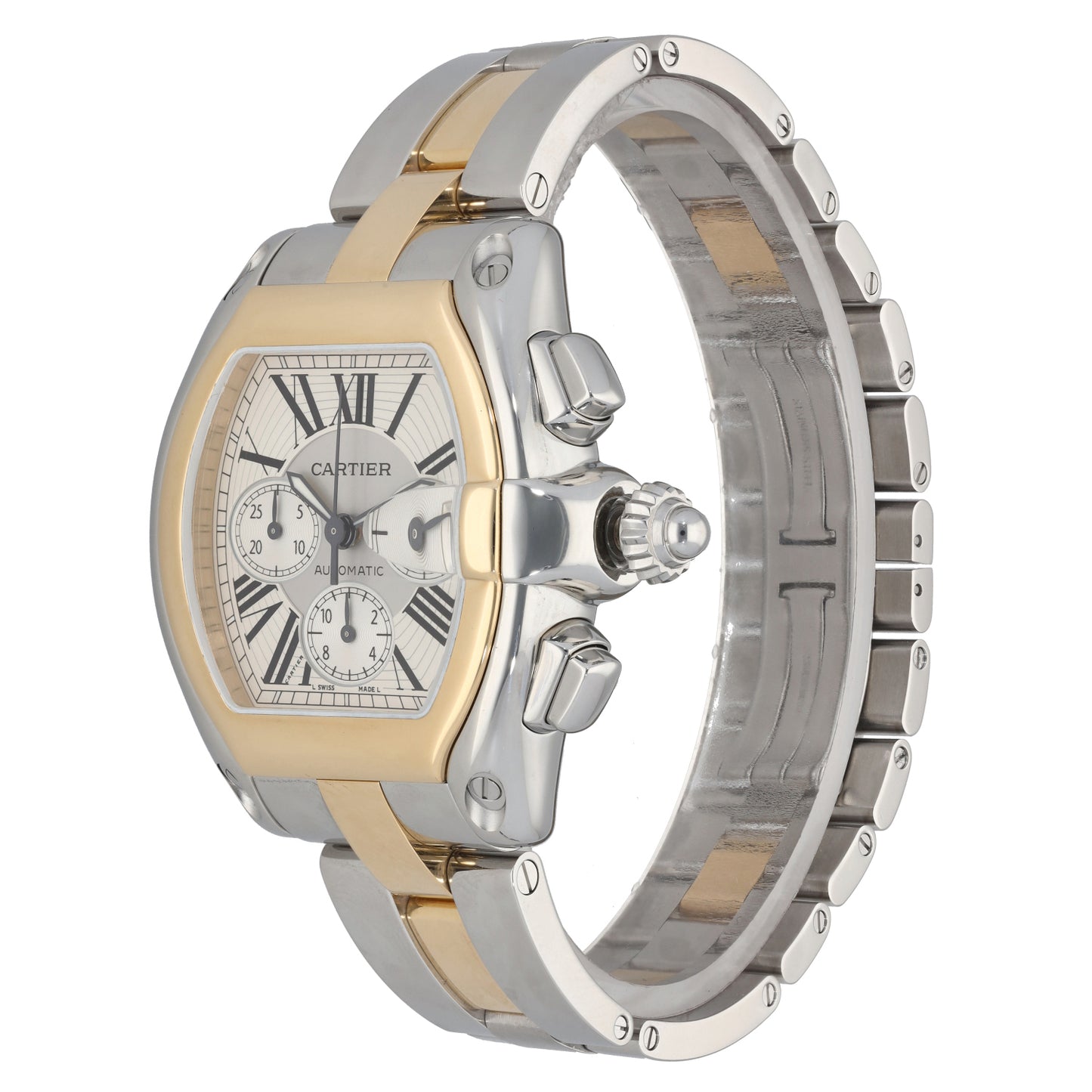 Cartier Roadster W62027Z1 43mm Bi-Colour Watch