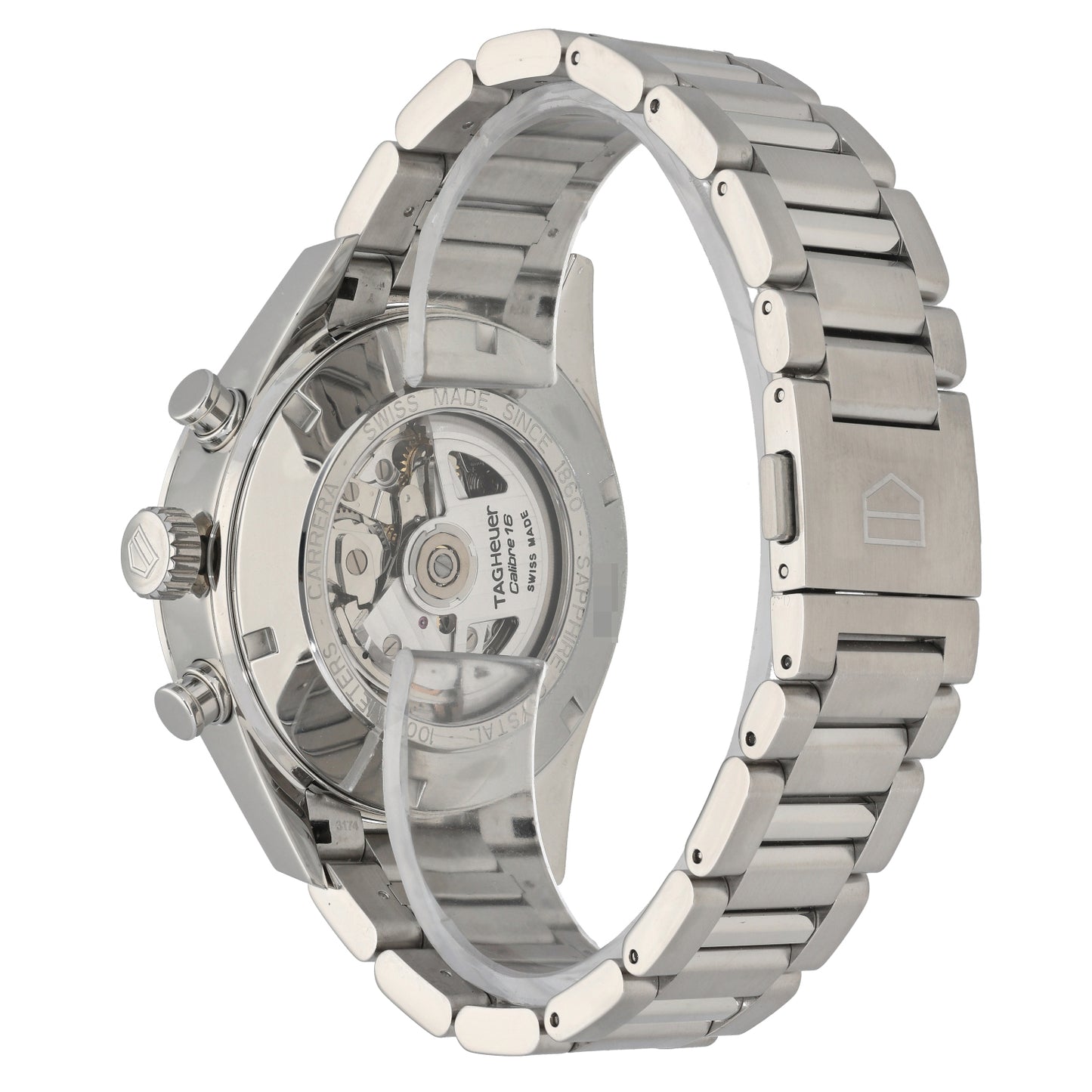 Tag Heuer Carrera CV2A1AB 43mm Stainless Steel Watch