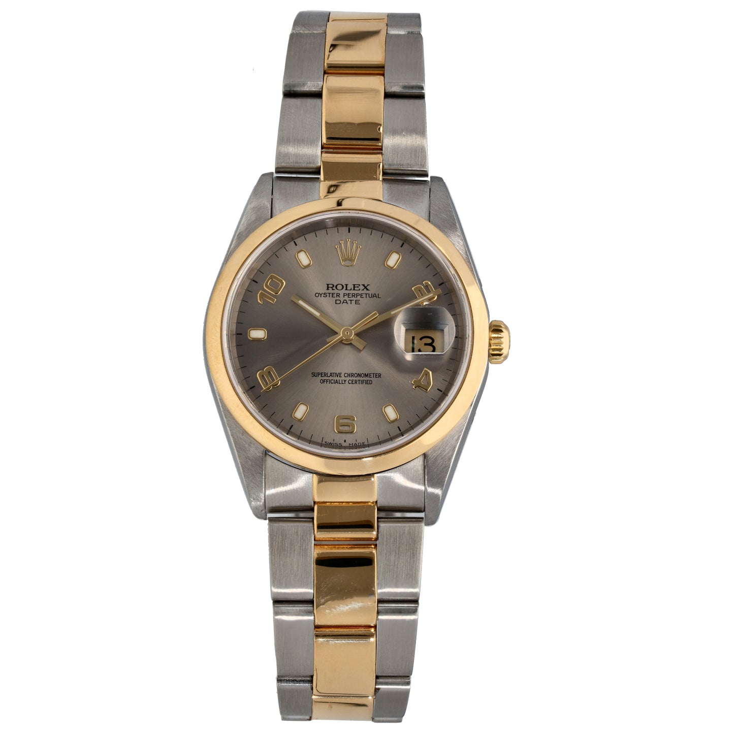 Rolex Date 15203 34mm Bi-Colour Watch