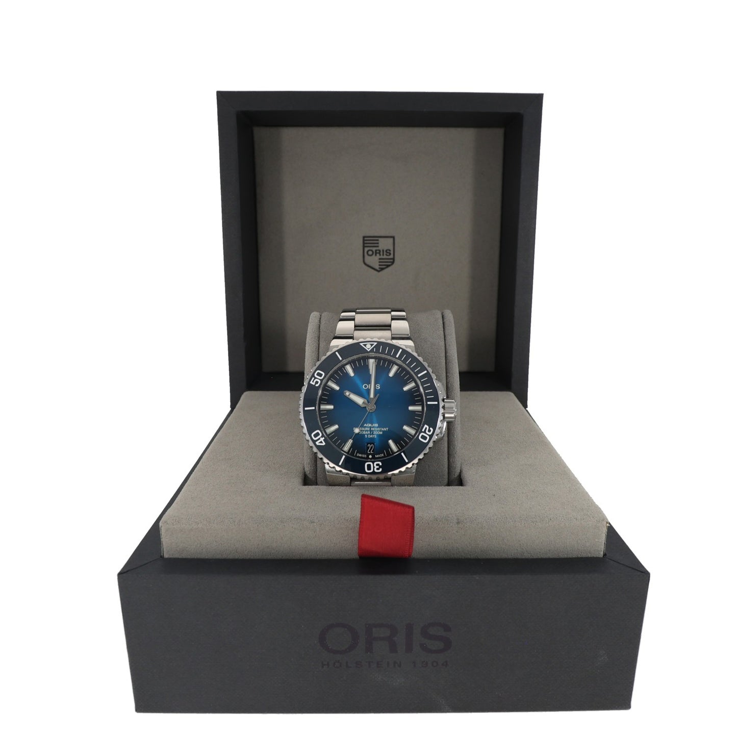 Oris Aquis 7763 43mm Stainless Steel Watch