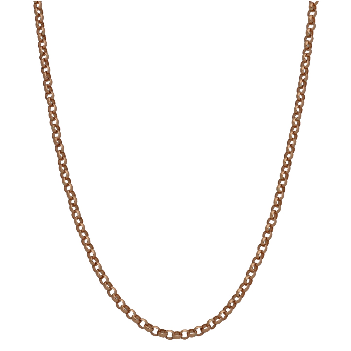 9ct Gold Belcher Chain 18"