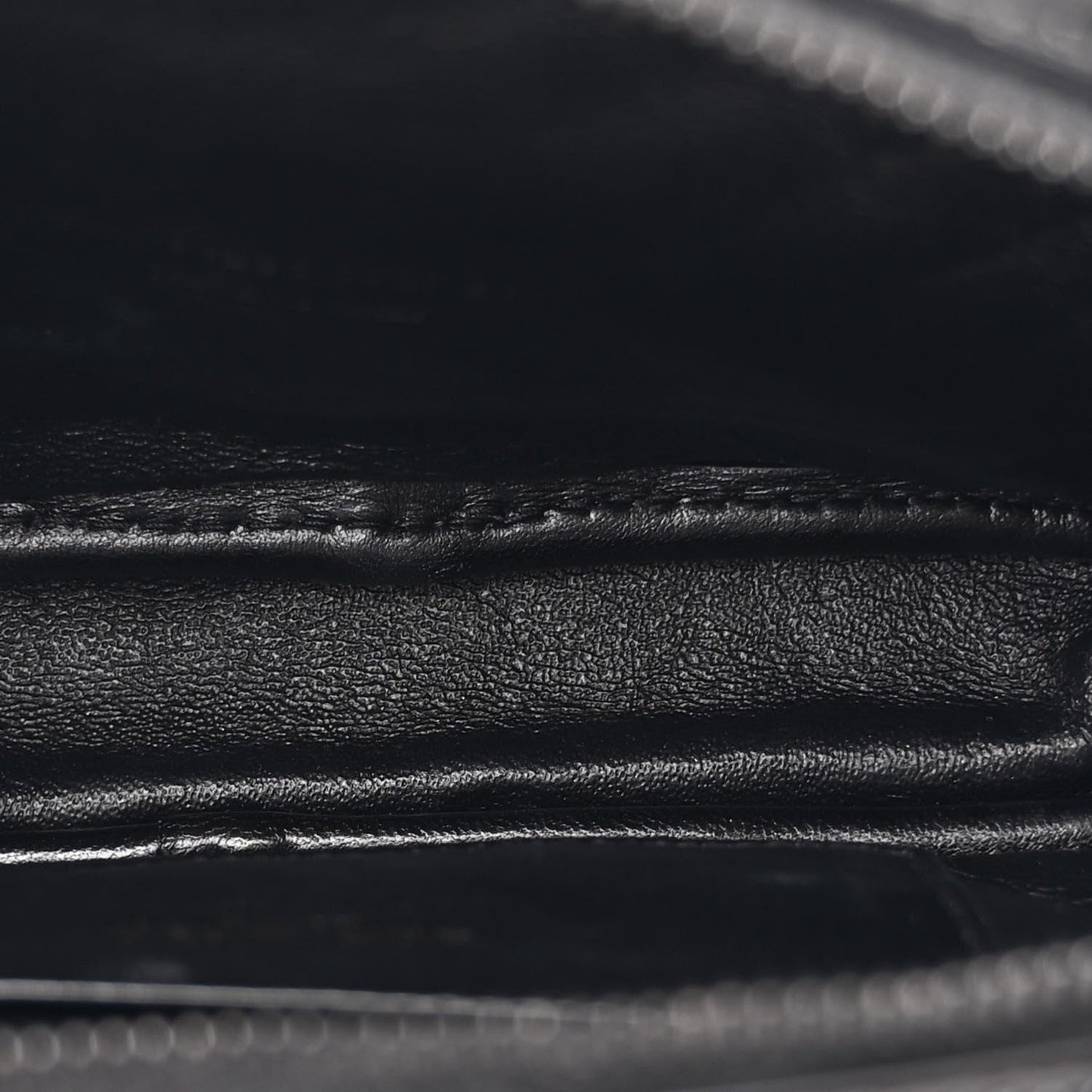 Yves Saint Laurent Lou Camera Calfskin Leather Bag - Black
