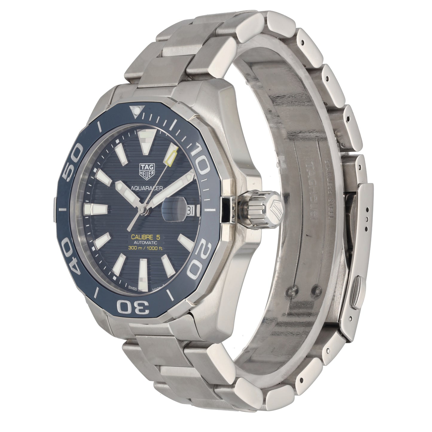 Tag Heuer Aquaracer WAY201B 43mm Stainless Steel Watch