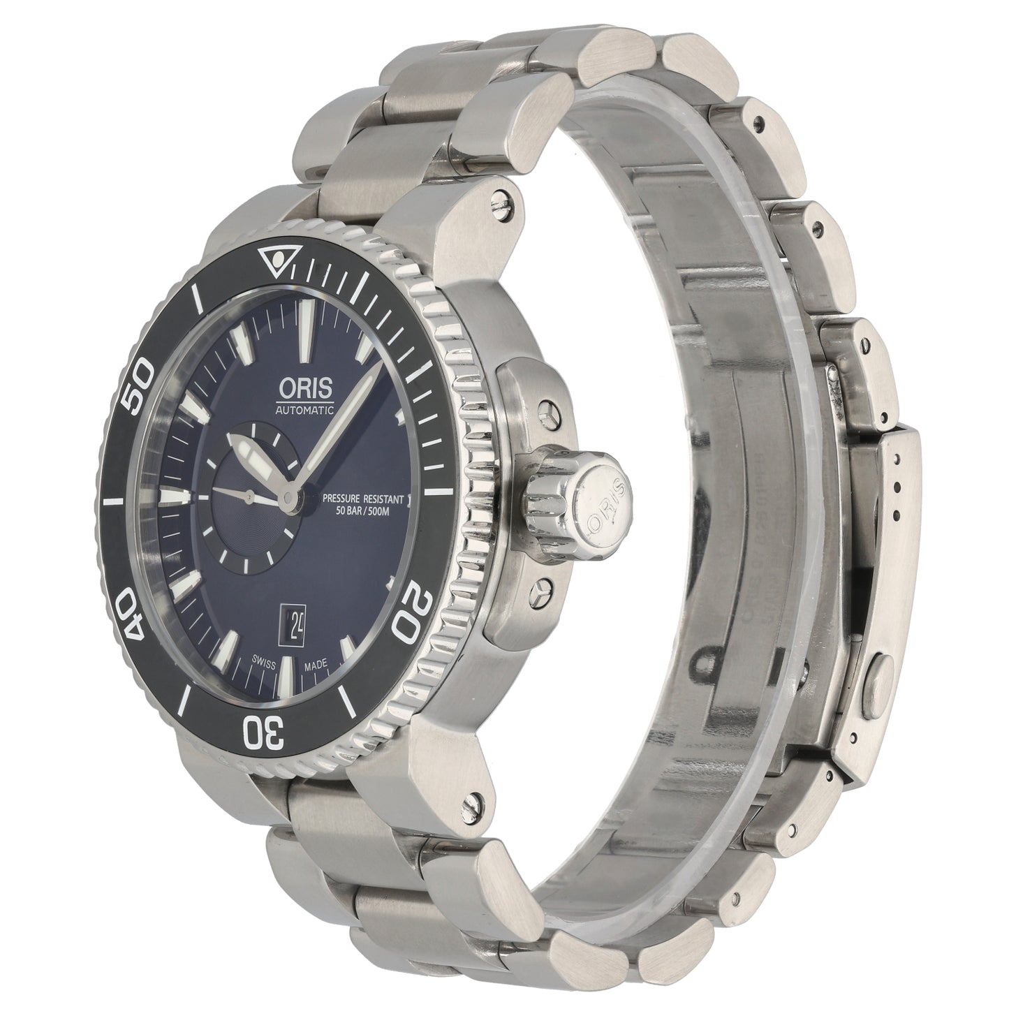 Oris Aquis 7673 46mm Stainless Steel Watch