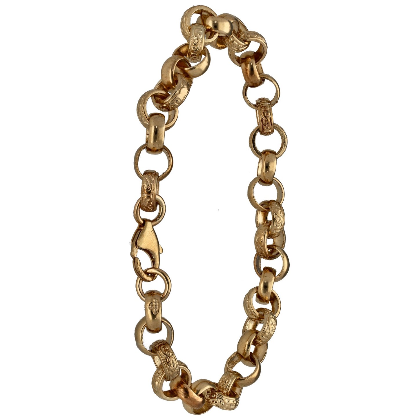 9ct Gold Belcher Bracelet