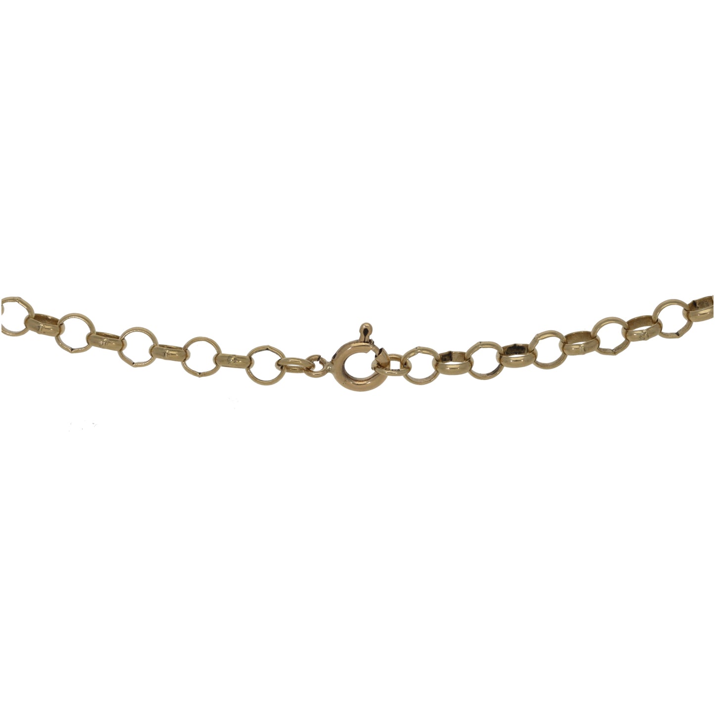 9ct Gold Belcher Chain 22"
