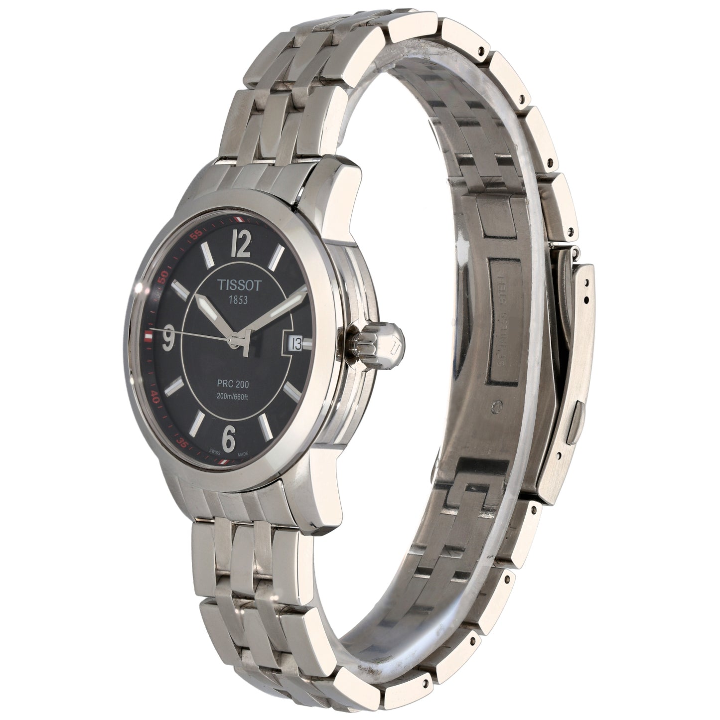 Tissot PRS 516 T100417 A 42mm Stainless Steel Watch