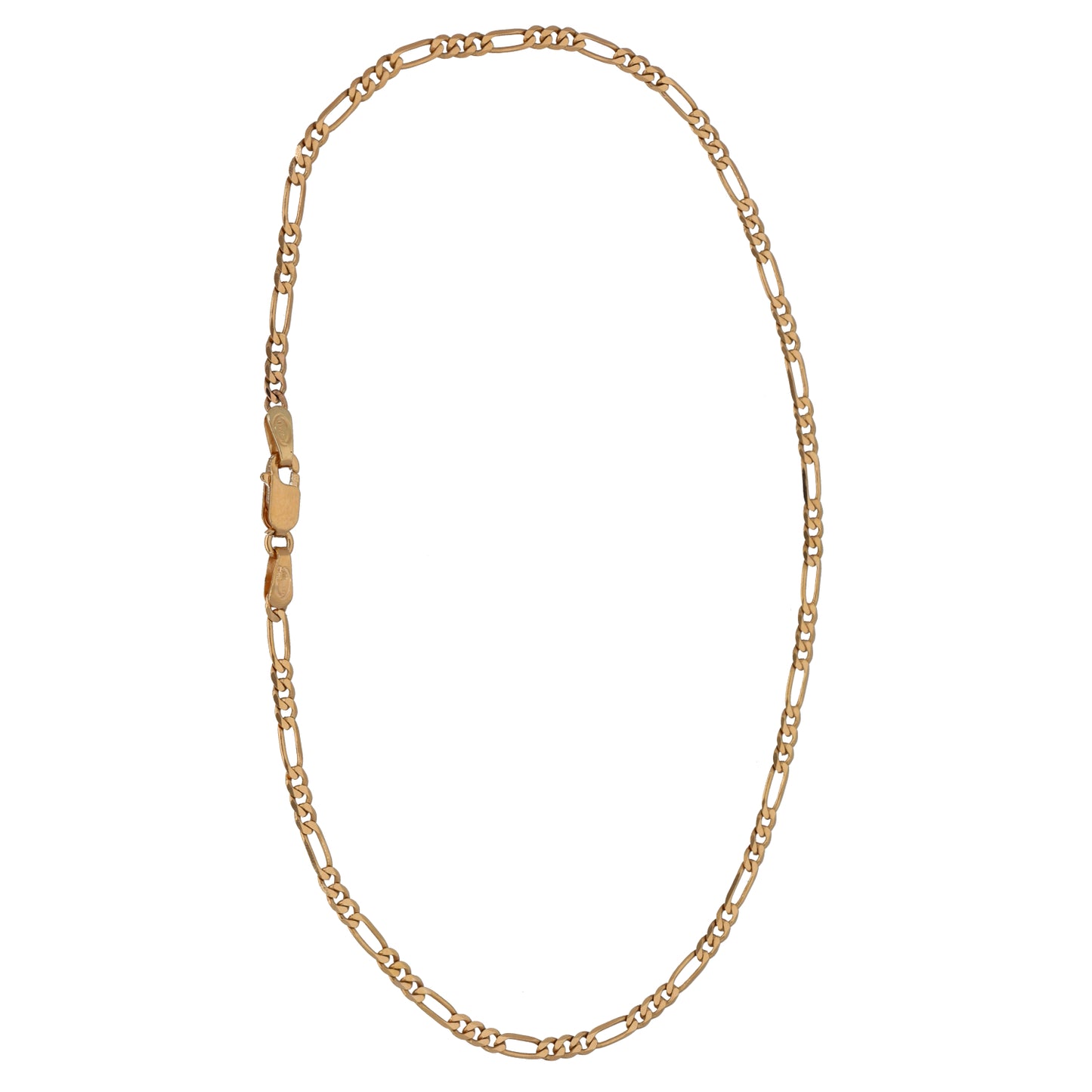 9ct Gold Figaro Bracelet