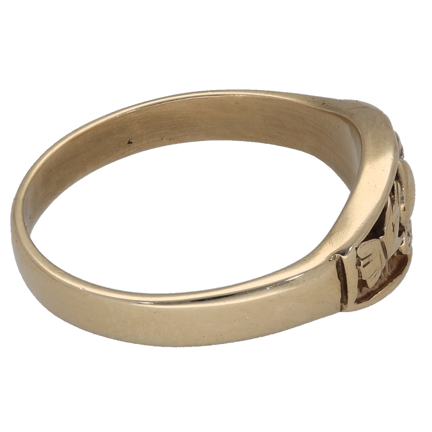 9ct Gold Alternative Ring Size P