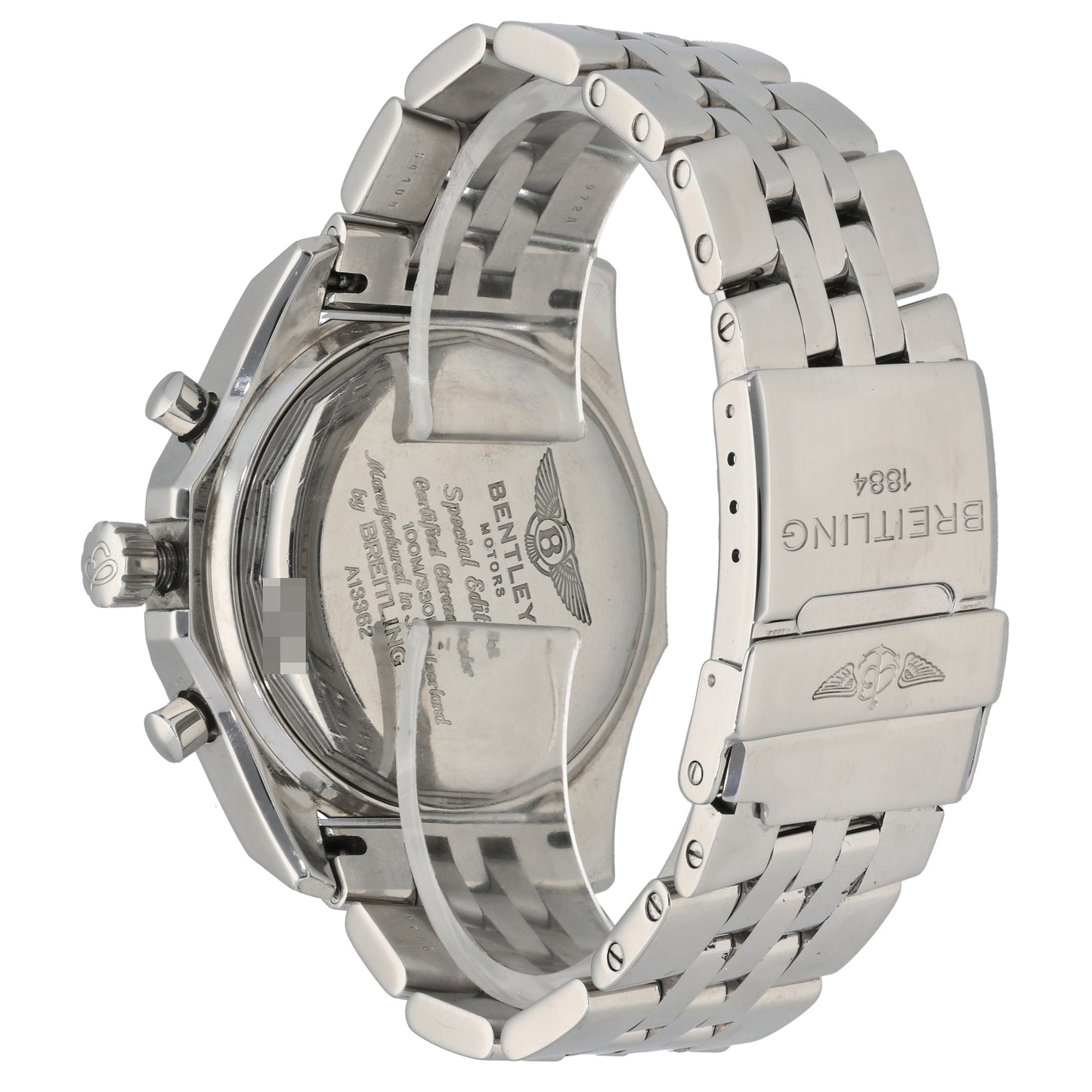 Breitling Bentley GT A13362 45mm Stainless Steel Watch