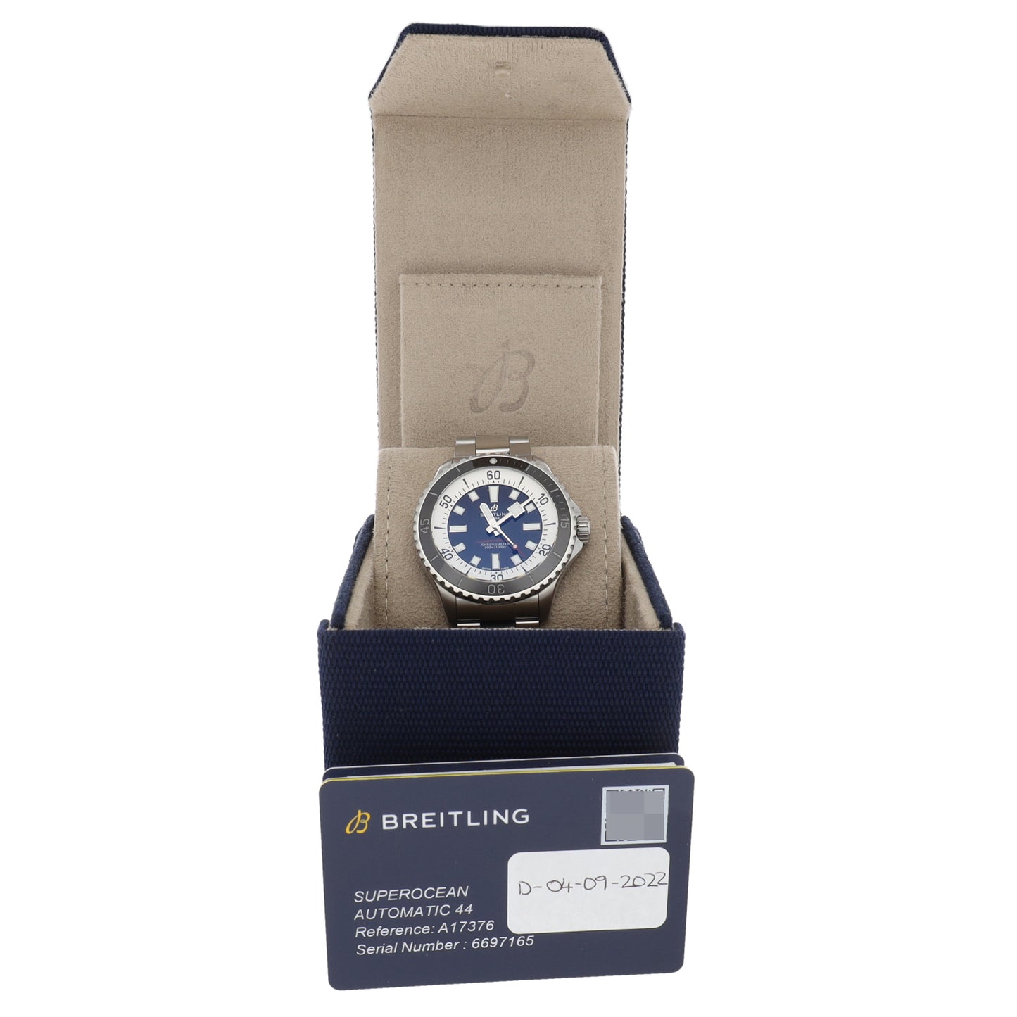 Breitling Superocean A17376 44mm Stainless Steel Watch