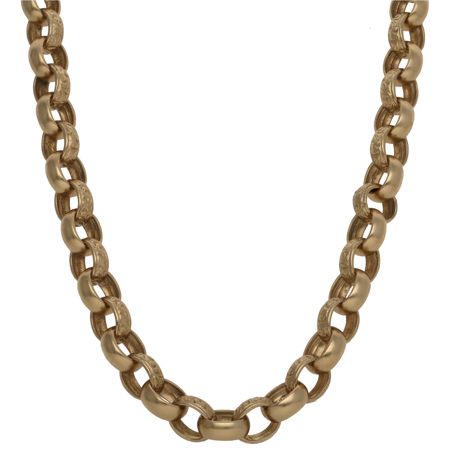 9ct Gold Belcher Chain 26"
