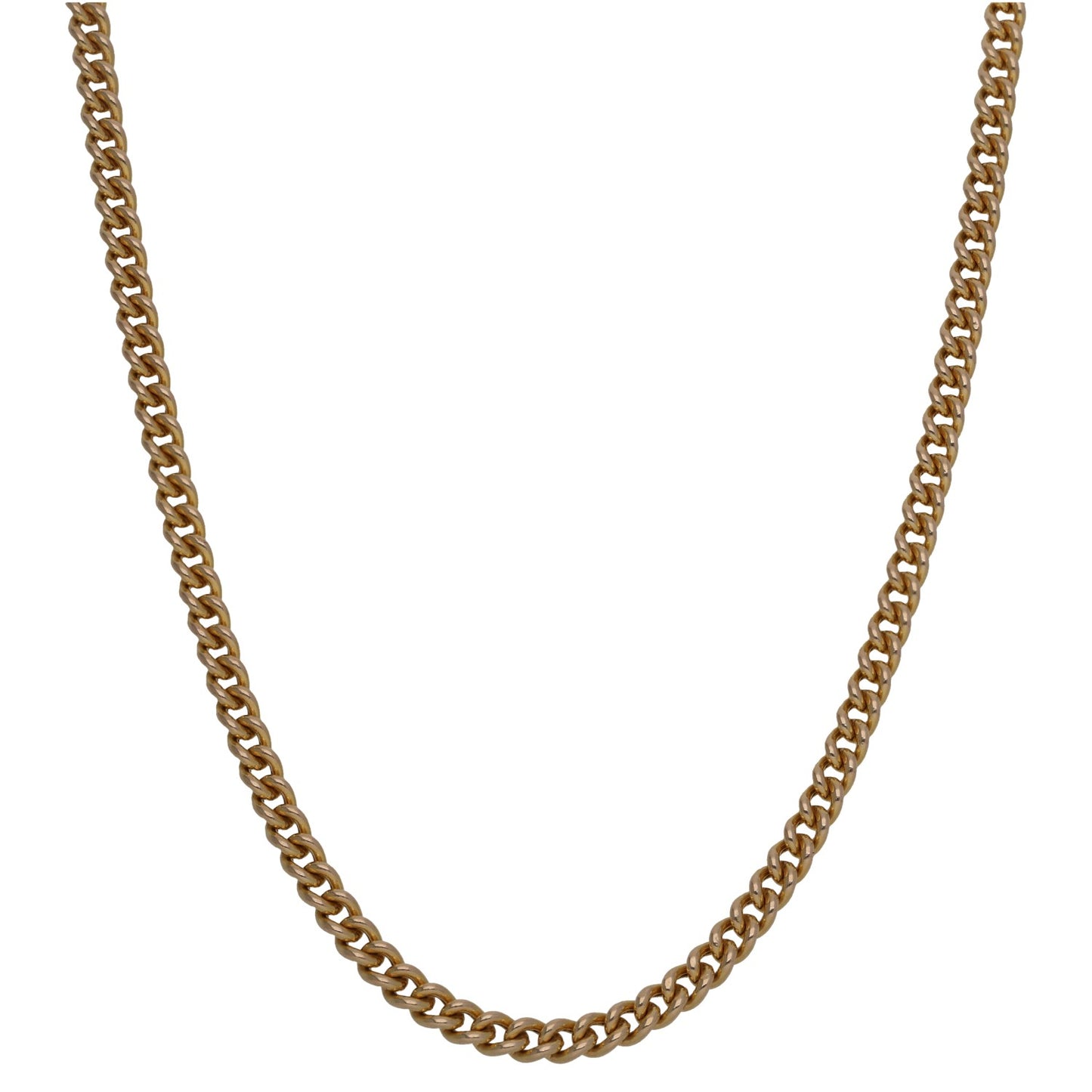 9ct Gold Curb Chain 20"