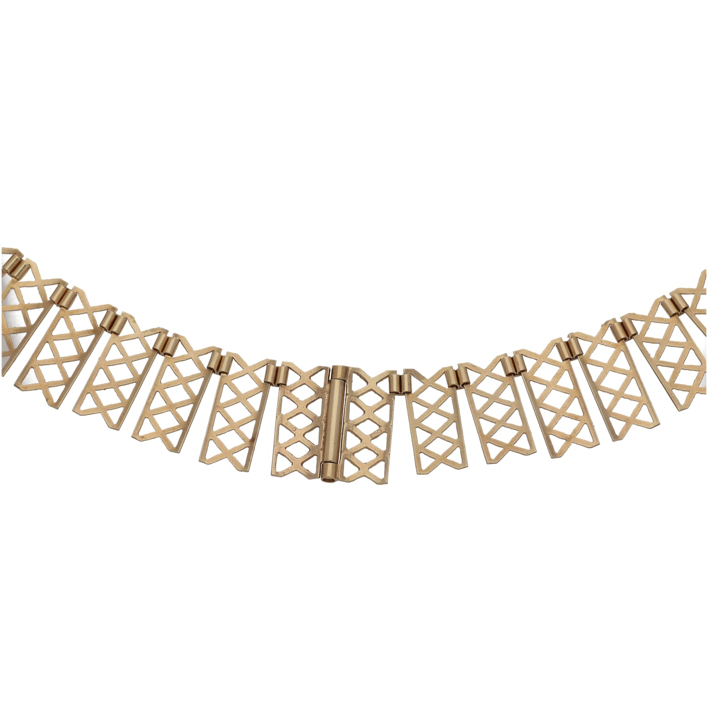 9ct Gold Fancy Necklace 16"