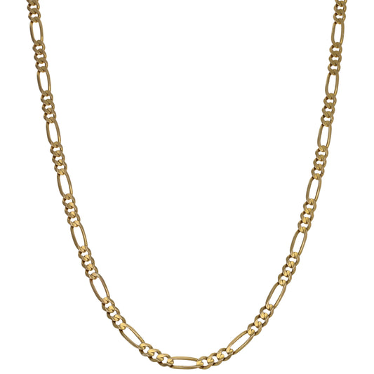 9ct Gold Figaro Chain 26"