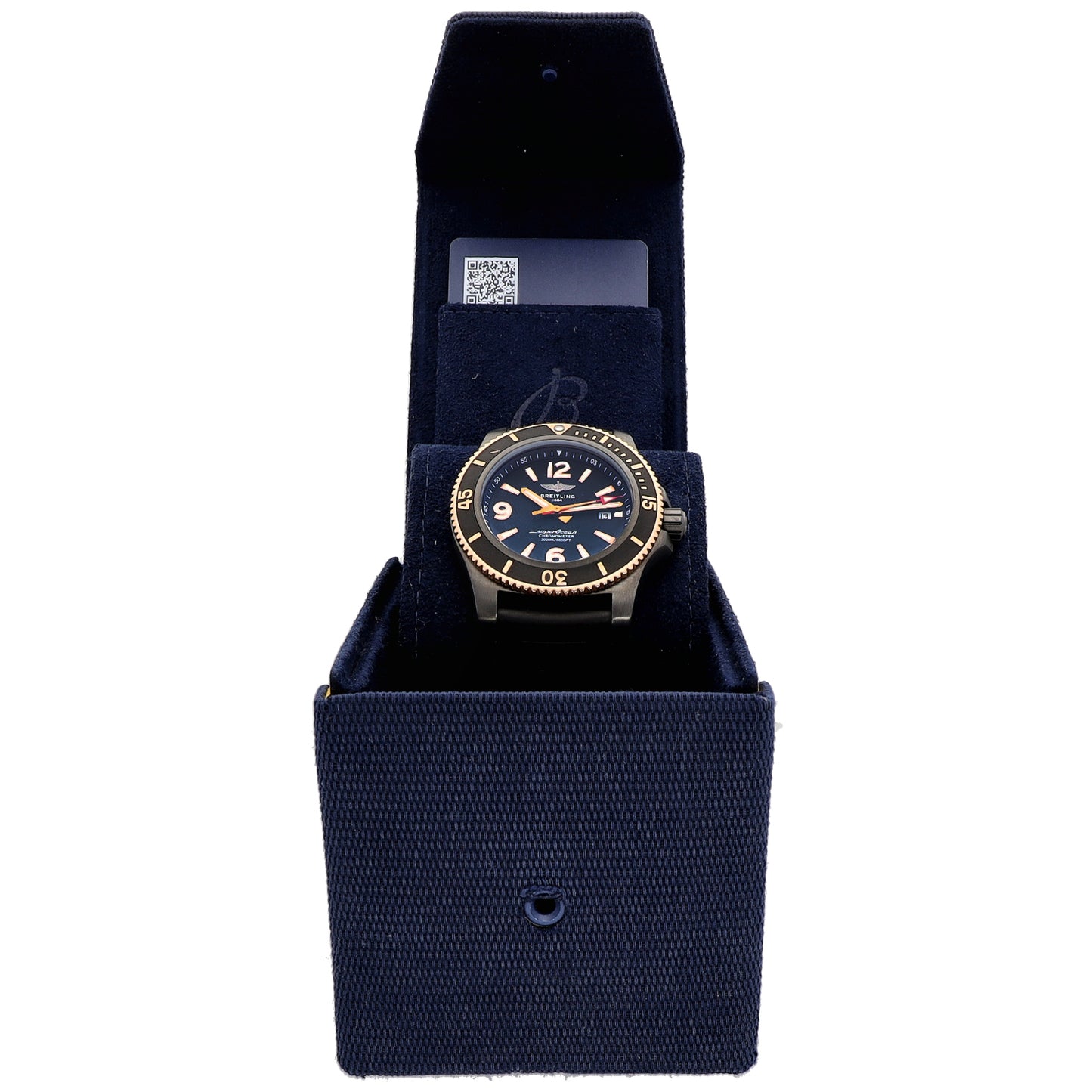 Breitling Superocean U17368 46mm PVD Stainless Steel Watch