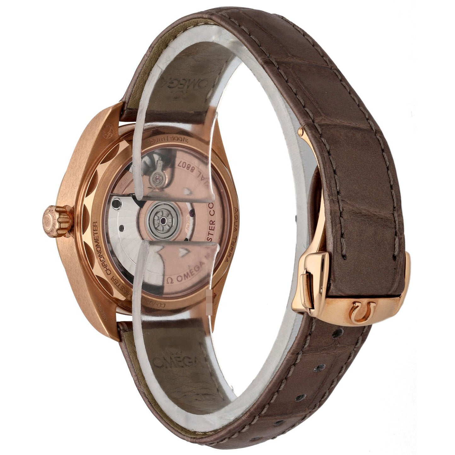 Omega Seamaster Aqua Terra 220.58.34.20.99.006 34mm Rose Gold Watch (Ex-Display)