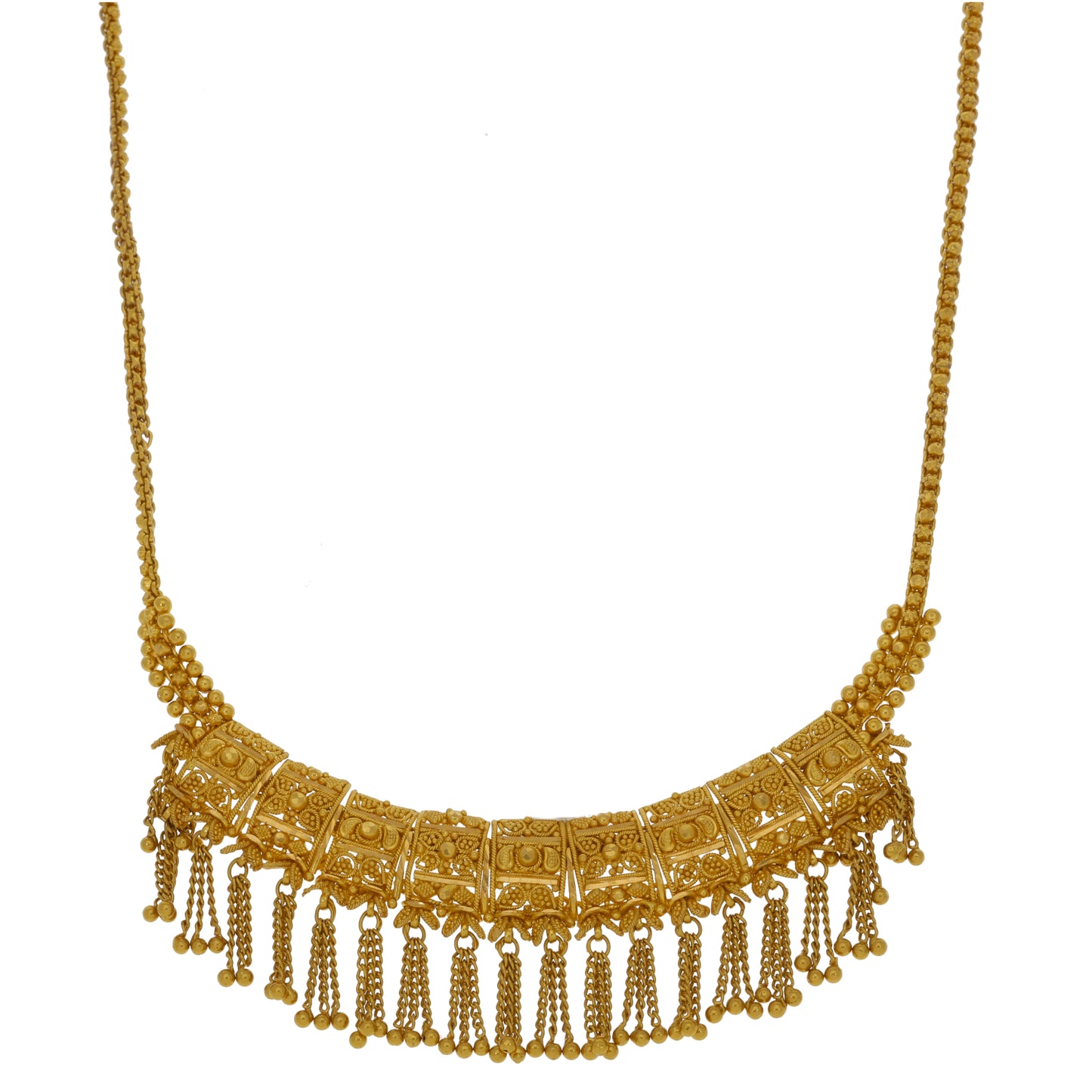22ct Gold Fancy Necklace 16"