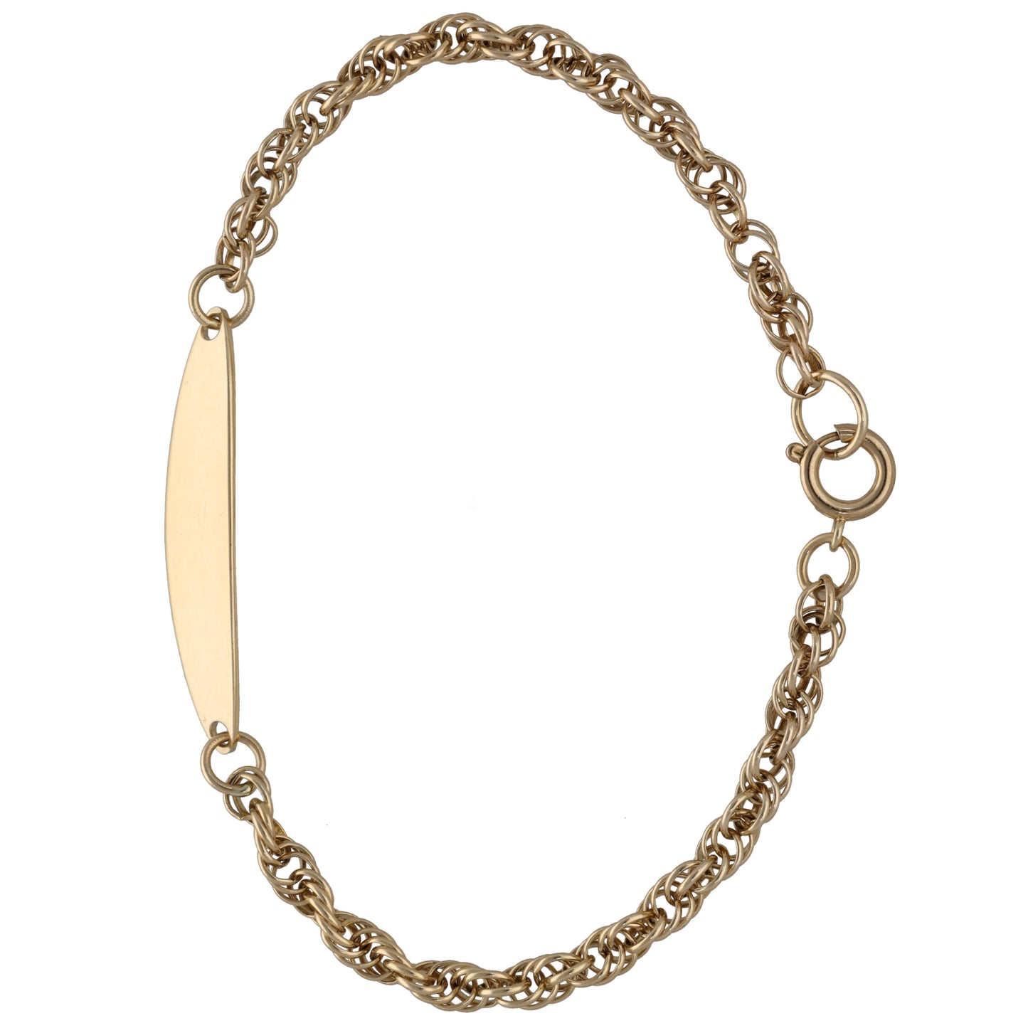 9ct Gold ID Bracelet