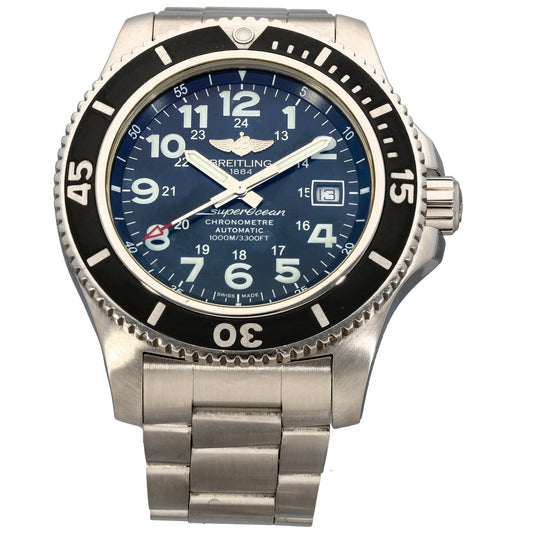 Breitling Superocean II A17392 44mm Stainless Steel Watch