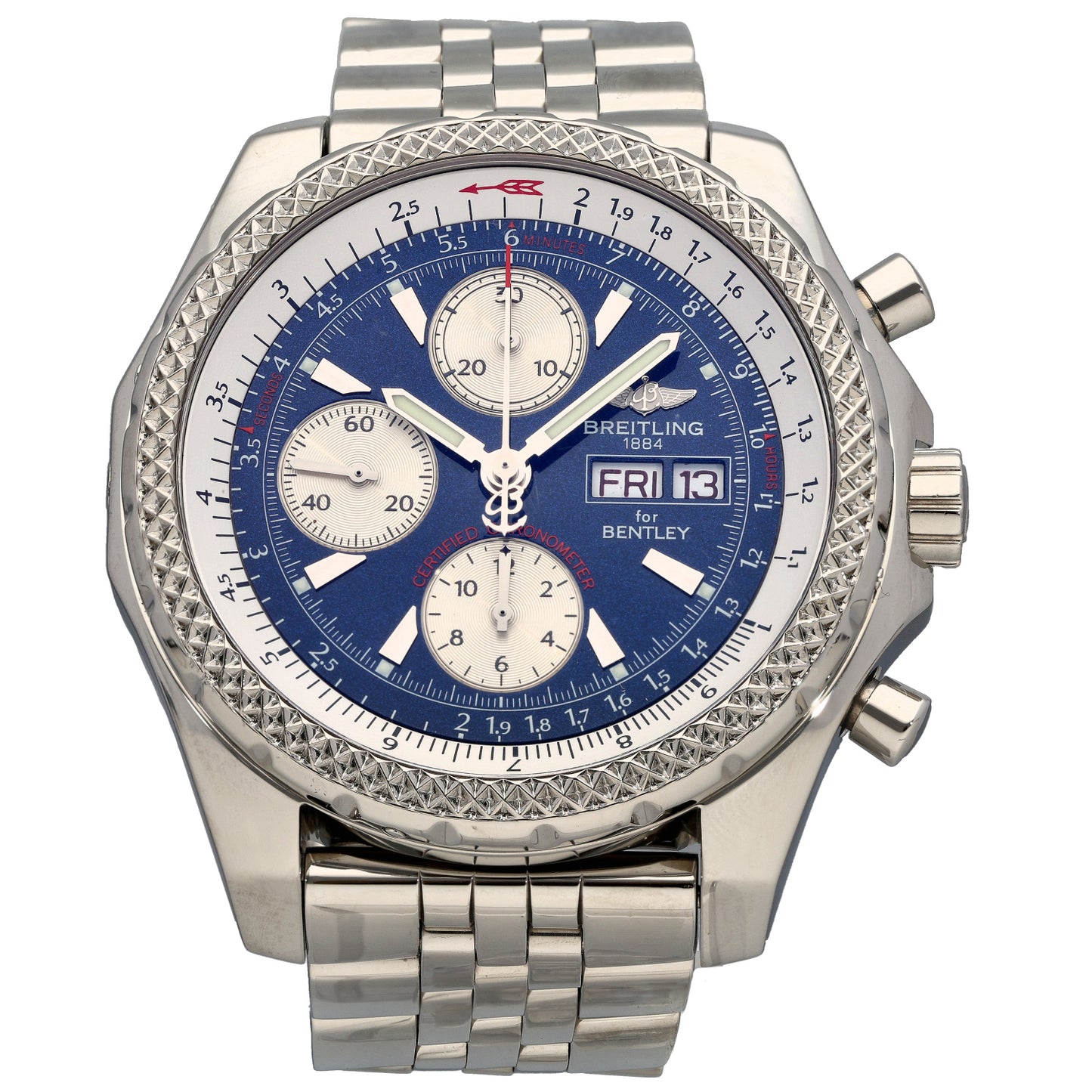 Breitling Bentley GT Motors A13362 45mm Stainless Steel Watch