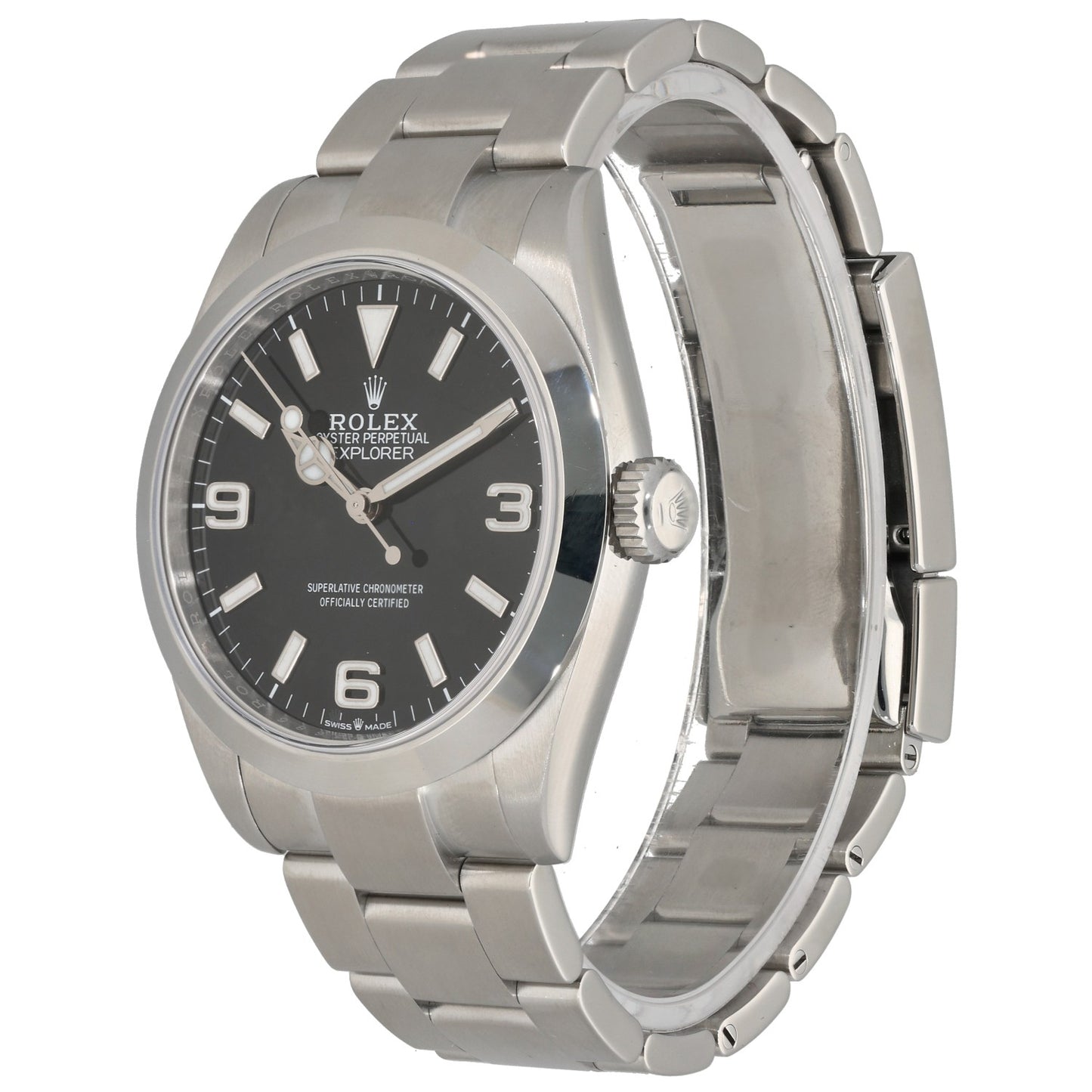 Rolex Explorer 40 224270 40mm Stainless Steel Watch