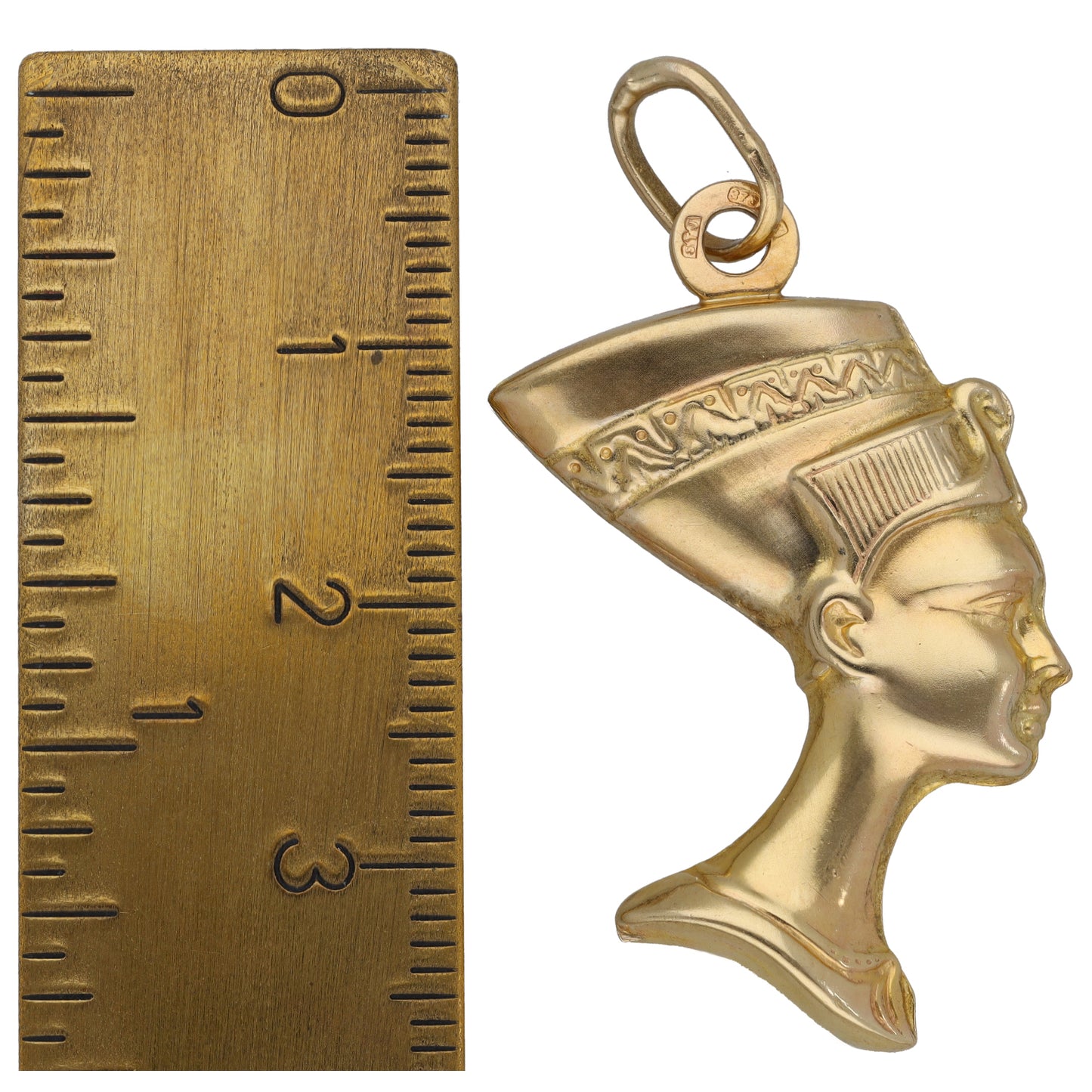 9ct Gold Nefertiti Pendant