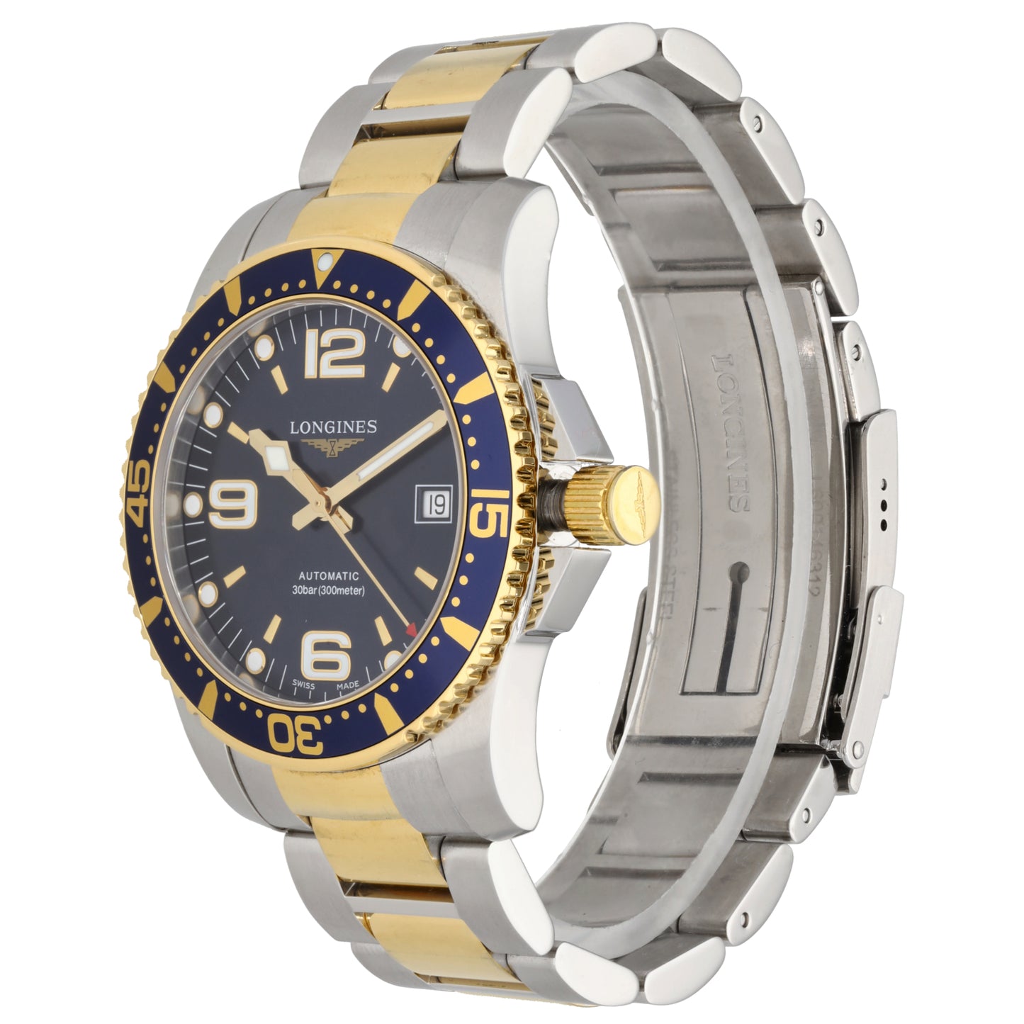 Longines Conquest L3.742.3 41mm Bi-Colour Watch