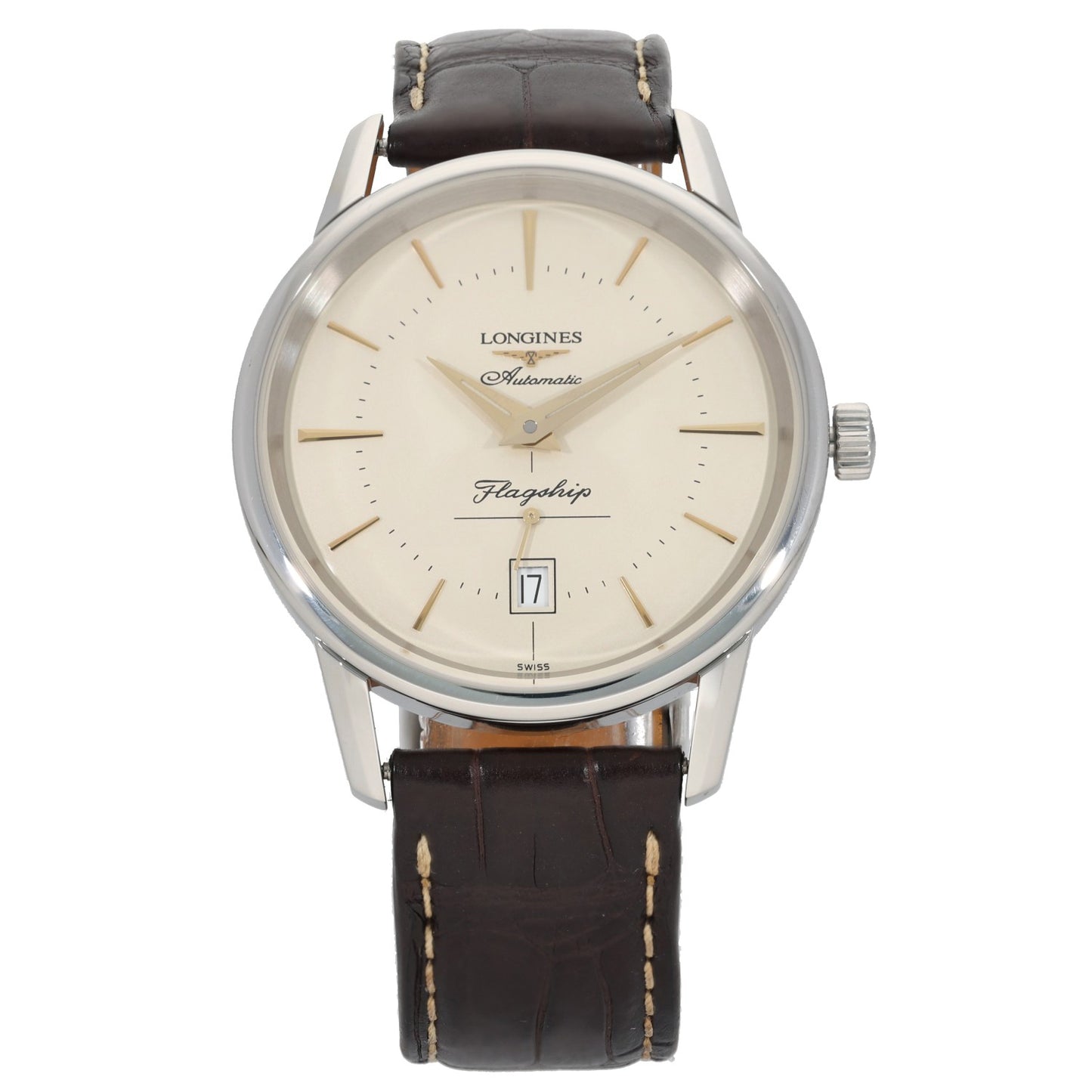 Longines Flagship Heritage L4.795.4 38mm Stainless Steel Watch