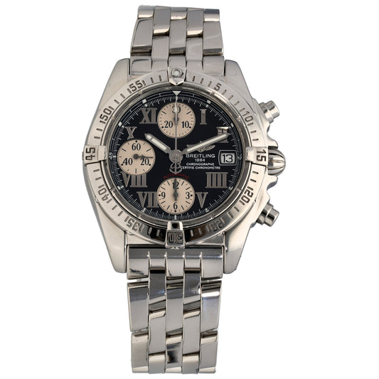 Breitling Cockpit A13358 39mm Stainless Steel Watch