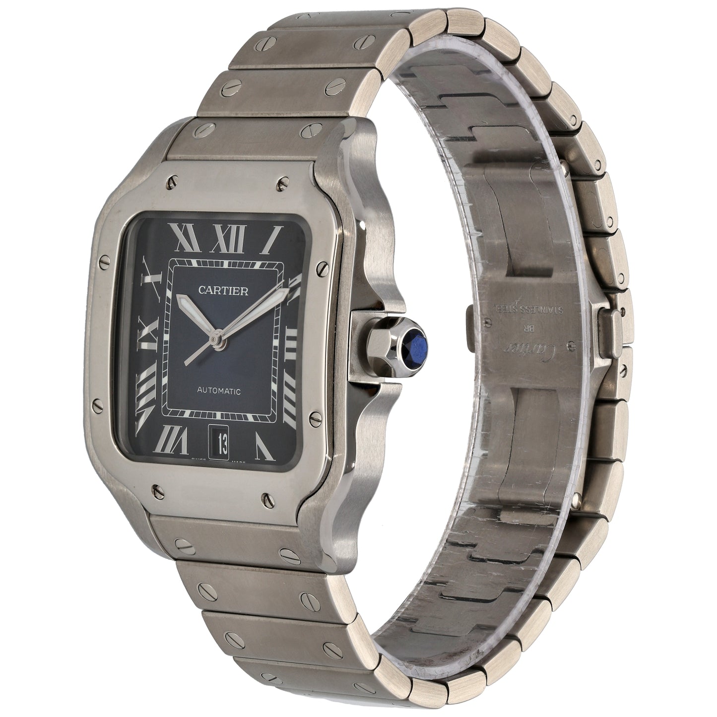 Cartier Santos De Cartier 4072 39.8mm Stainless Steel Watch