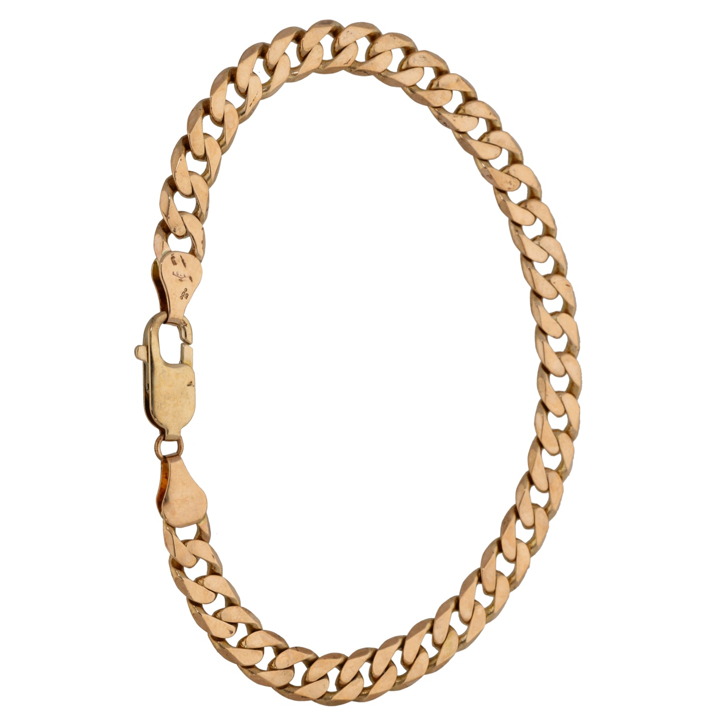 9ct Gold Curb Bracelet