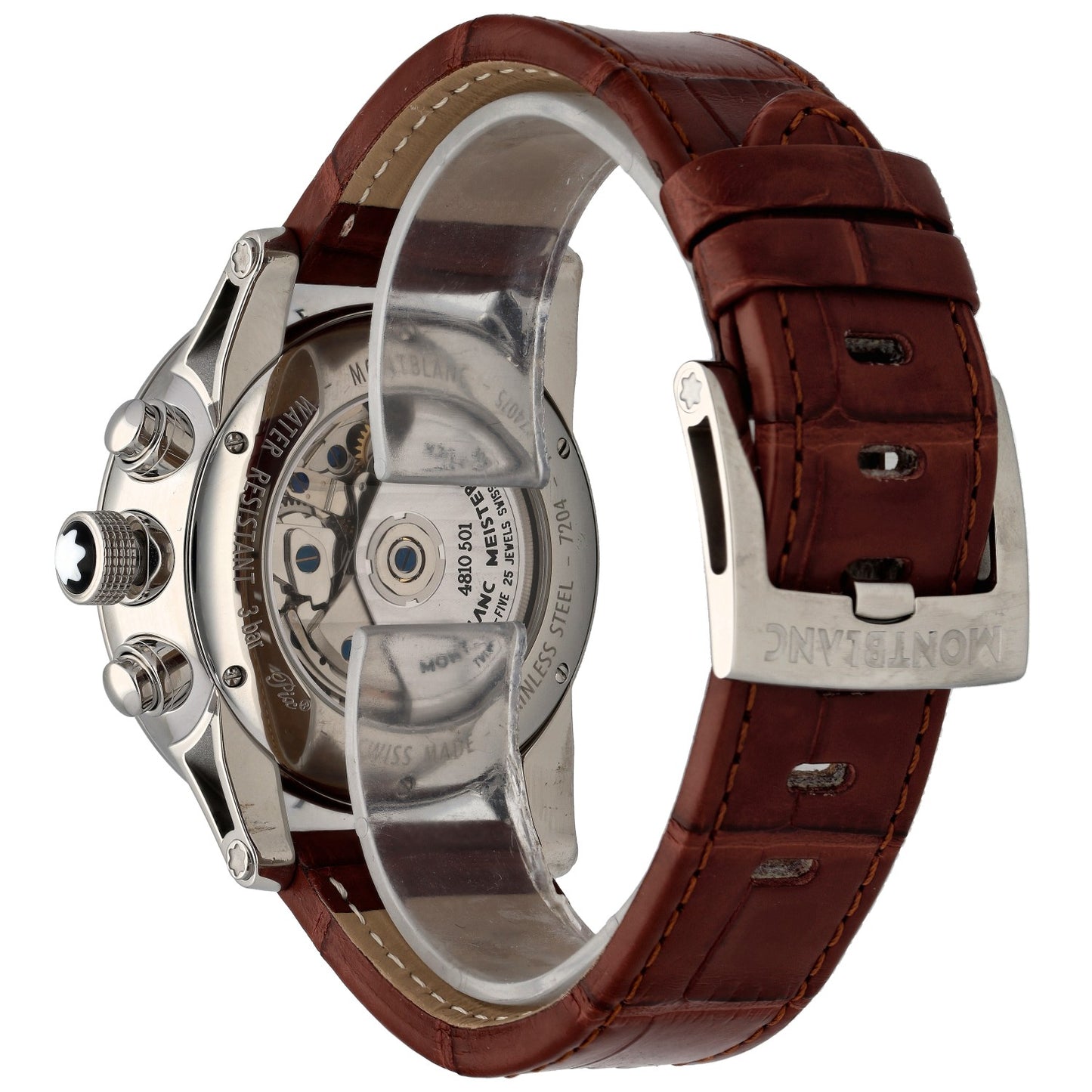 Montblanc Timewalker 7204 43mm Stainless Steel Watch