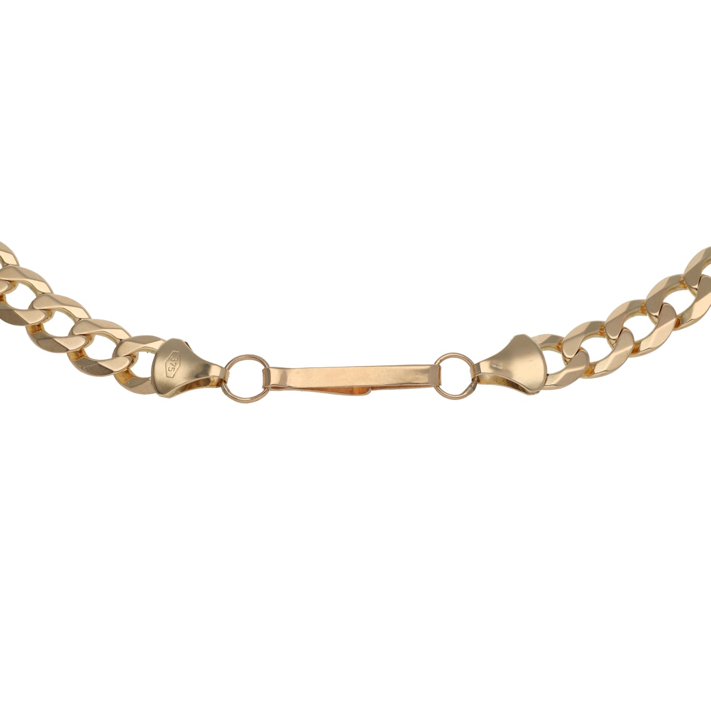 9ct Gold Curb Chain 24"