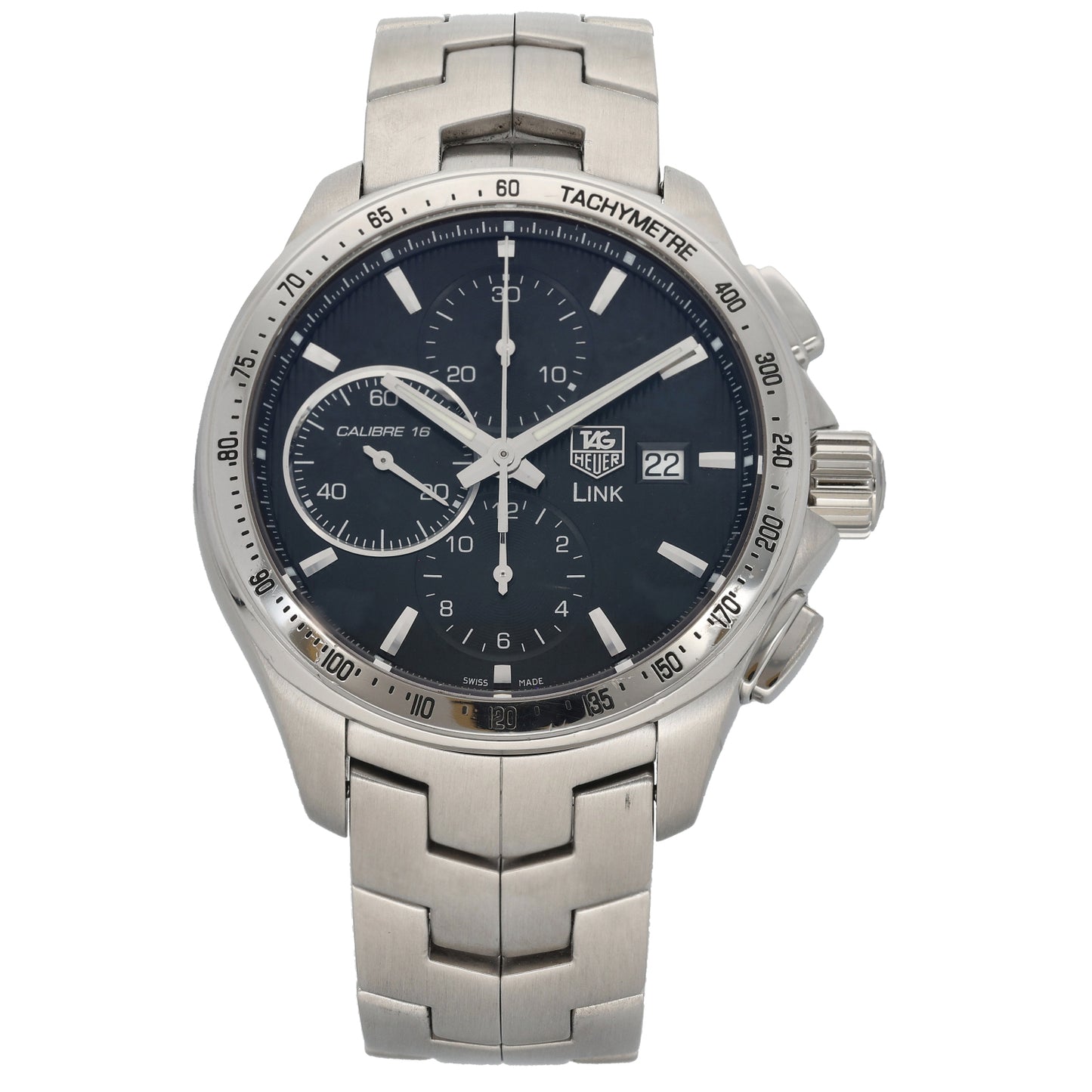 Tag Heuer Link CAT2010 43mm Stainless Steel Watch
